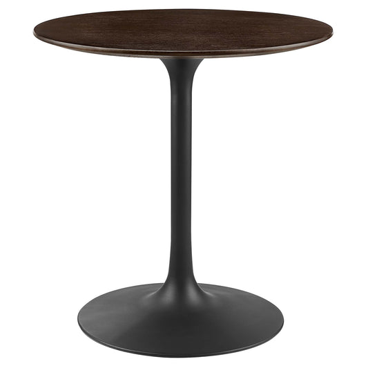 Modway - Lippa 28" Round Wood Dining Table by Modway  Bar and Dining Bar and Dining Tables Brown - EEI-4861-BLK-CHE