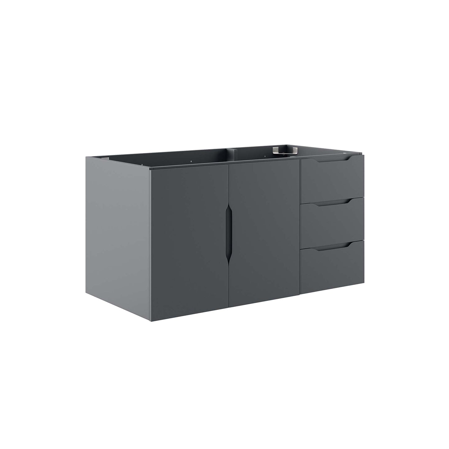 Modway - Vitality 36" Bathroom Vanity Cabinet (Sink Basin Not Included) by Modway  Bathroom Vanities Gray - EEI-4894-GRY