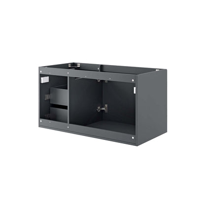 Modway - Vitality 36" Bathroom Vanity Cabinet (Sink Basin Not Included) by Modway  Bathroom Vanities Gray - EEI-4894-GRY