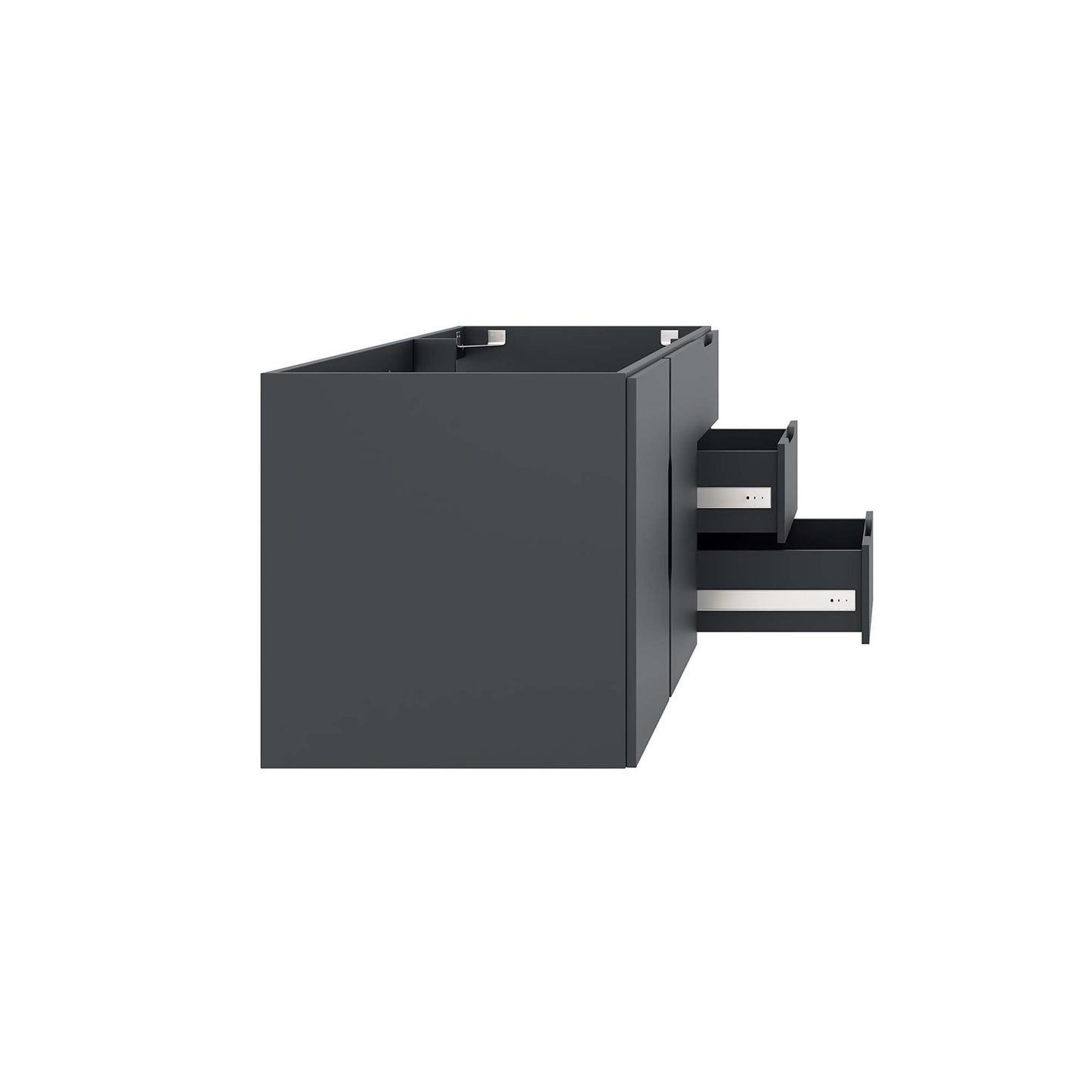 Modway - Vitality 48" Double or Single Sink Compatible (Not Included) Bathroom Vanity Cabinet by Modway  Bathroom Vanities Gray - EEI-4895-GRY