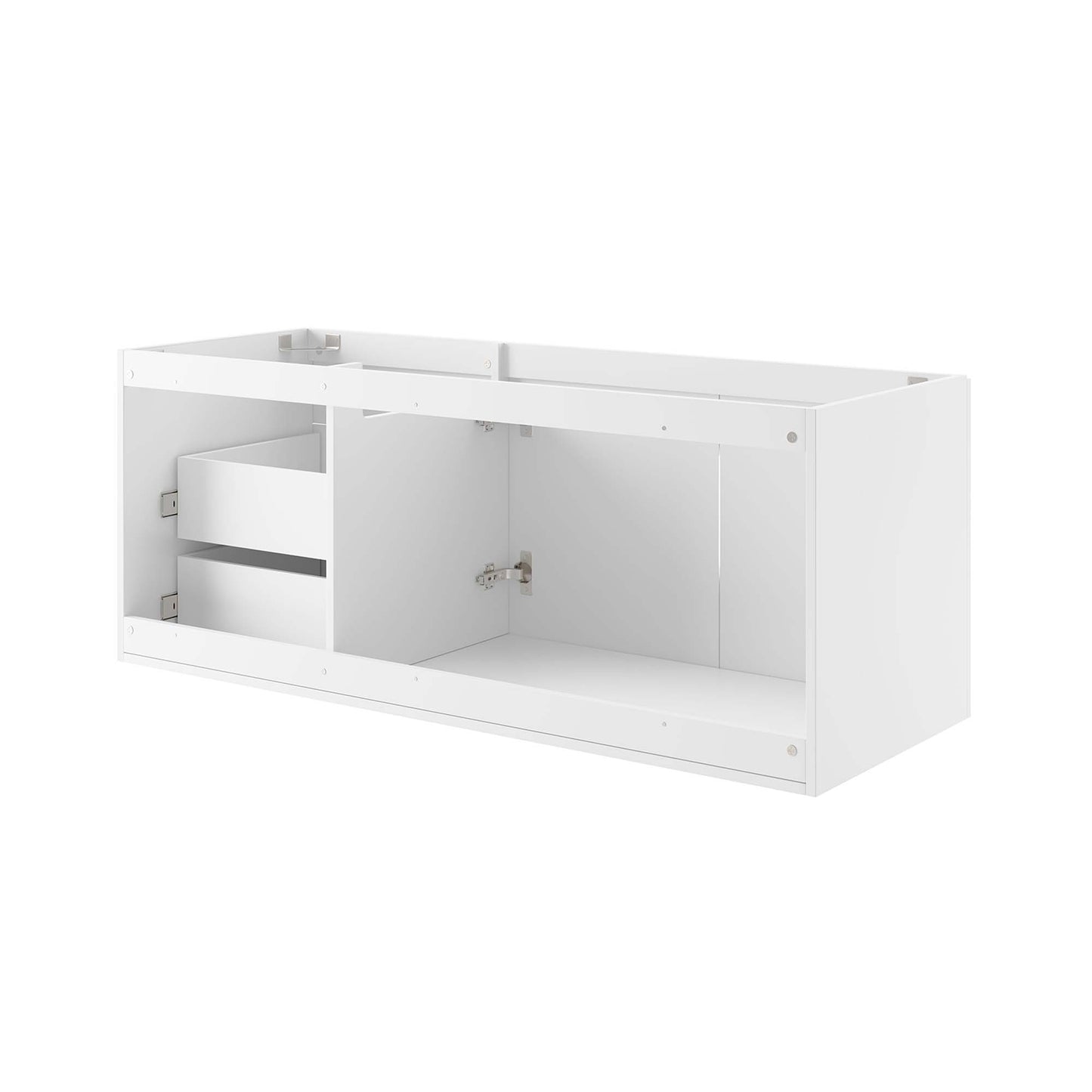 Modway - Vitality 48" Double or Single Sink Compatible (Not Included) Bathroom Vanity Cabinet by Modway  Bathroom Vanities White - EEI-4895-WHI