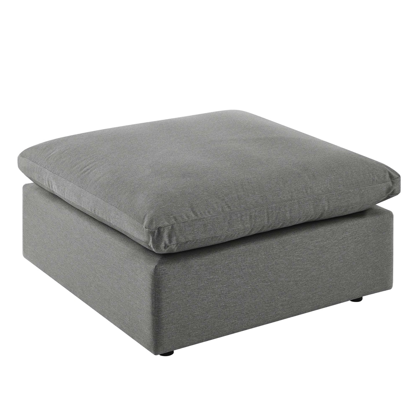 Modway Outlet Commix Overstuffed Outdoor Patio Ottoman by Modway  Outdoor Furniture Furniture Charcoal - EEI-4903-CHA