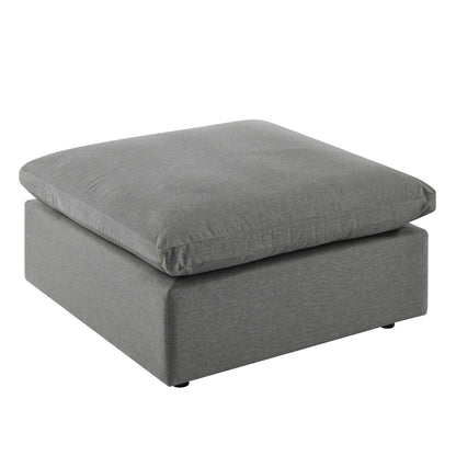 Modway Outlet Commix Overstuffed Outdoor Patio Ottoman by Modway  Outdoor Furniture Furniture Charcoal - EEI-4903-CHA