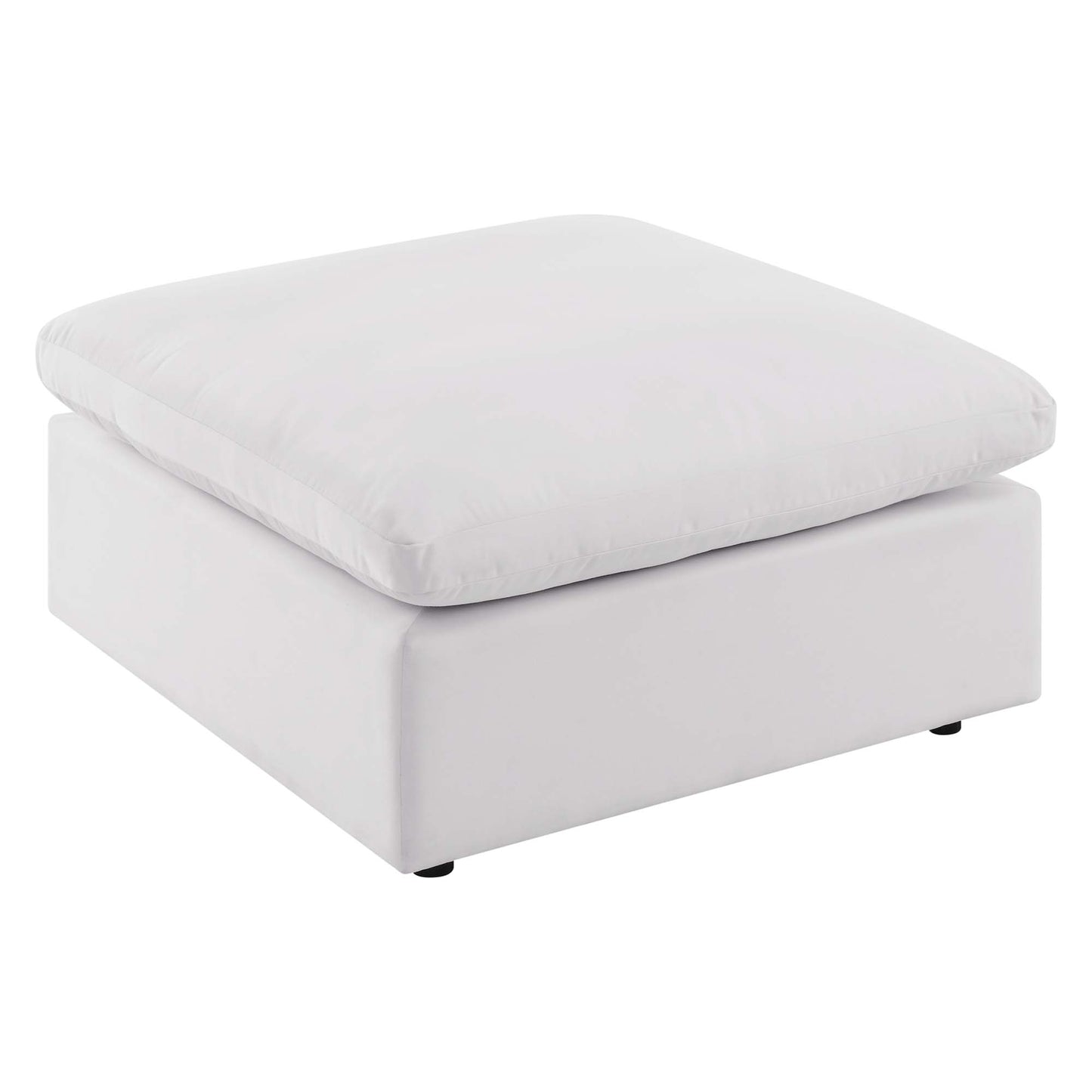 Modway Outlet Commix Overstuffed Outdoor Patio Ottoman by Modway  Outdoor Furniture Furniture White - EEI-4903-WHI