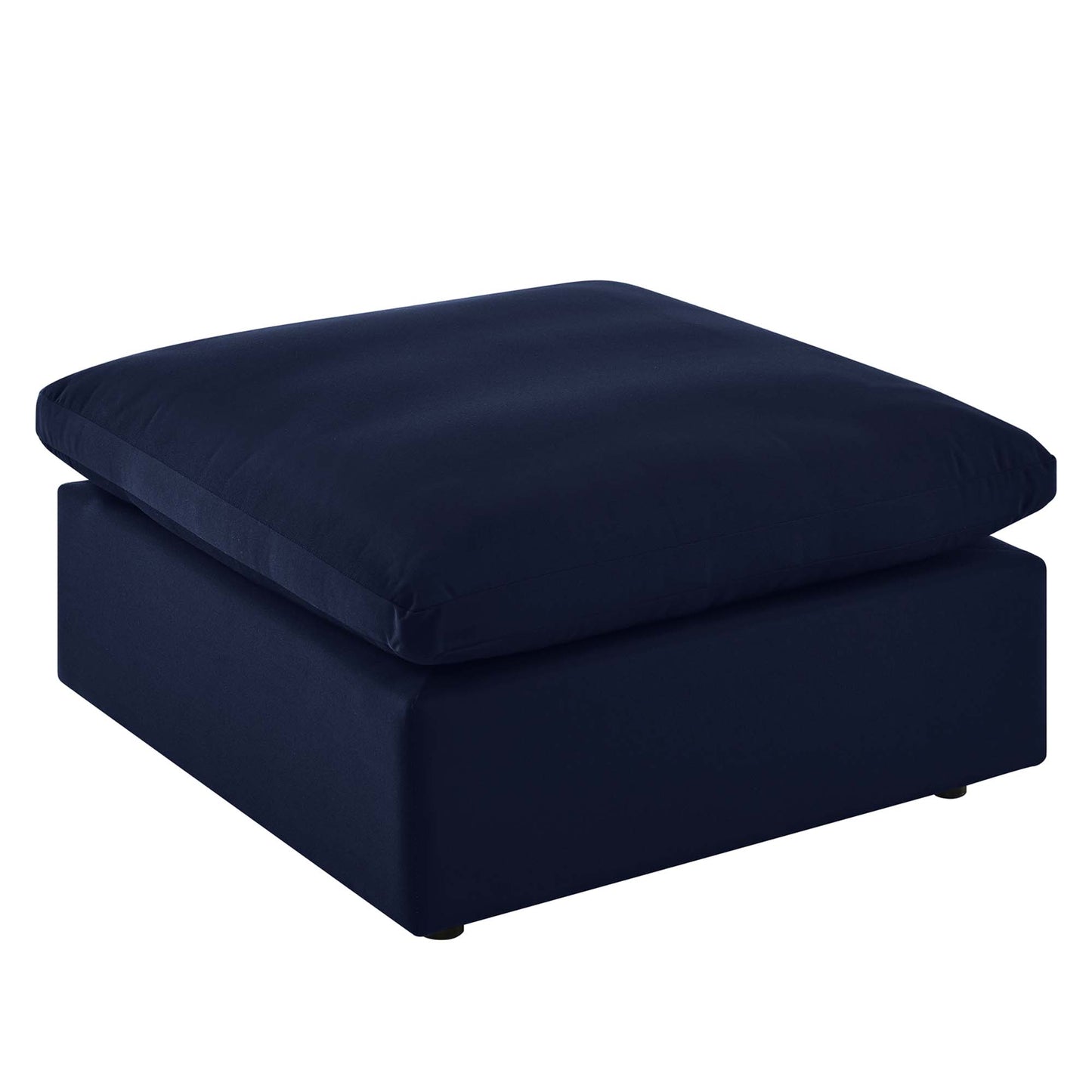 Modway Outlet Commix Sunbrella? Outdoor Patio Ottoman by Modway  Outdoor Furniture Furniture Navy - EEI-4906-NAV