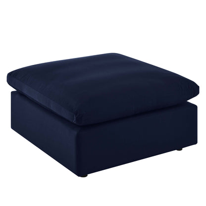 Modway Outlet Commix Sunbrella? Outdoor Patio Ottoman by Modway  Outdoor Furniture Furniture Navy - EEI-4906-NAV