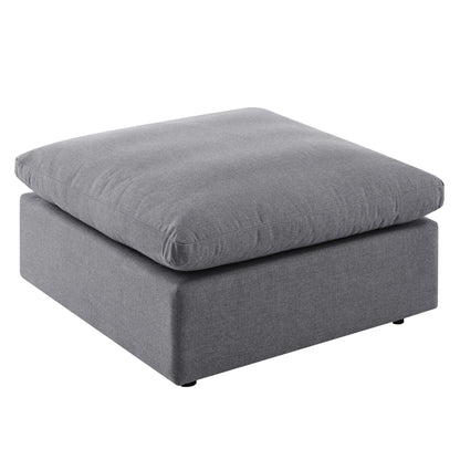 Modway Outlet Commix Sunbrella? Outdoor Patio Ottoman by Modway  Outdoor Furniture Furniture Gray - EEI-4906-SLA
