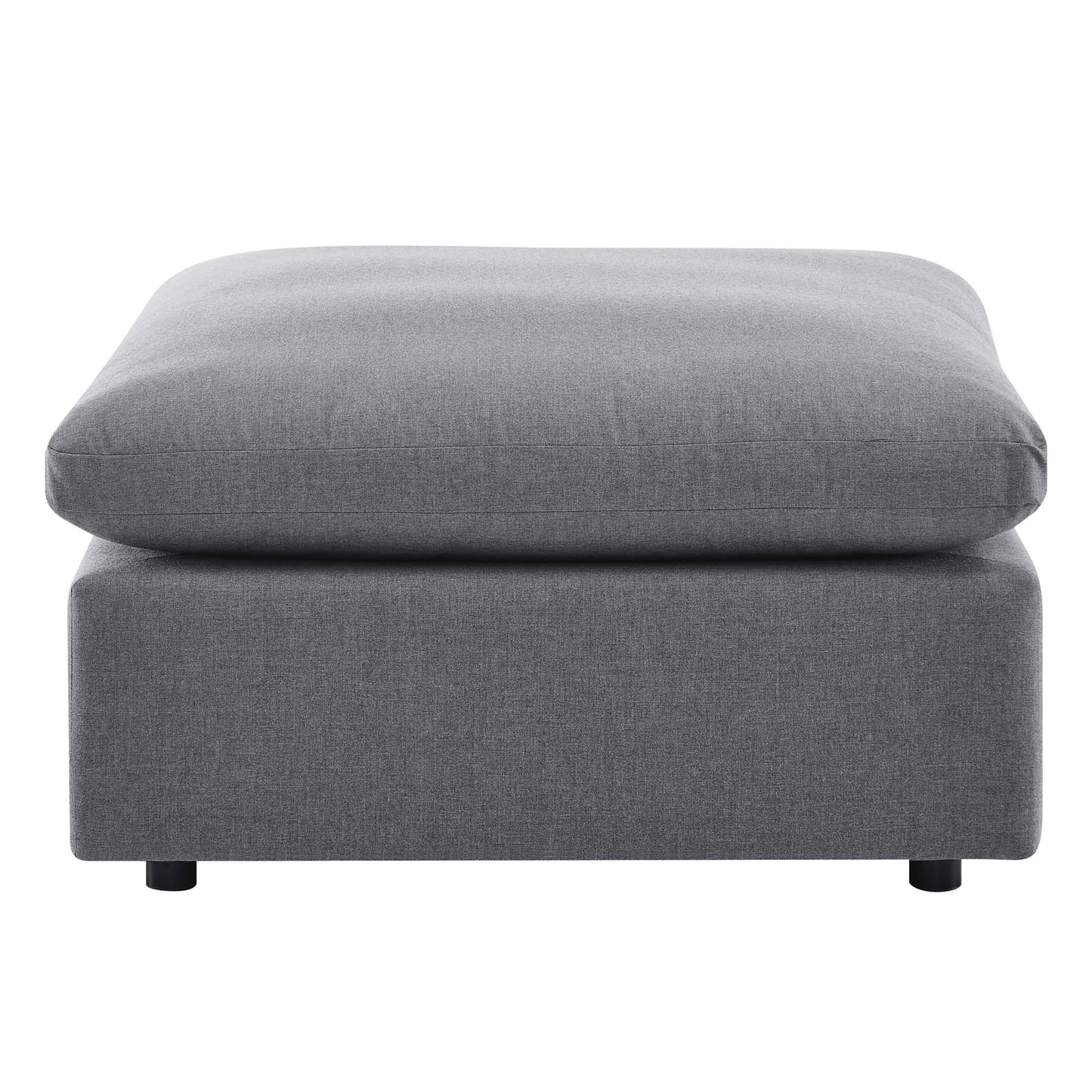 Modway Outlet Commix Sunbrella? Outdoor Patio Ottoman by Modway  Outdoor Furniture Furniture Gray - EEI-4906-SLA