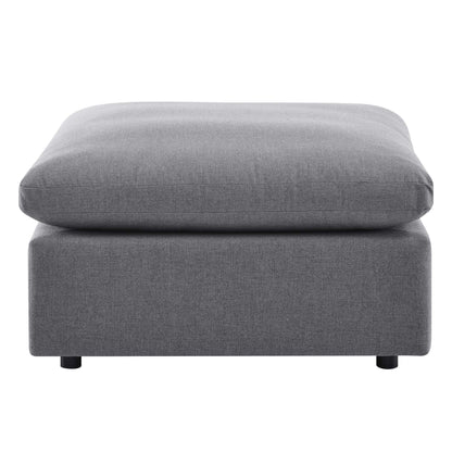 Modway Outlet Commix Sunbrella? Outdoor Patio Ottoman by Modway  Outdoor Furniture Furniture Gray - EEI-4906-SLA