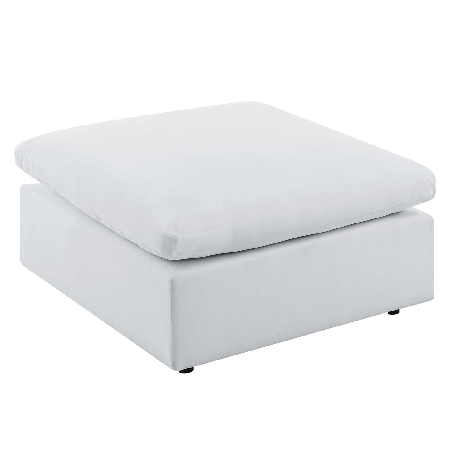 Modway Outlet Commix Sunbrella? Outdoor Patio Ottoman by Modway  Outdoor Furniture Furniture White - EEI-4906-WHI