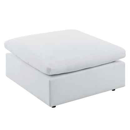 Modway Outlet Commix Sunbrella? Outdoor Patio Ottoman by Modway  Outdoor Furniture Furniture White - EEI-4906-WHI