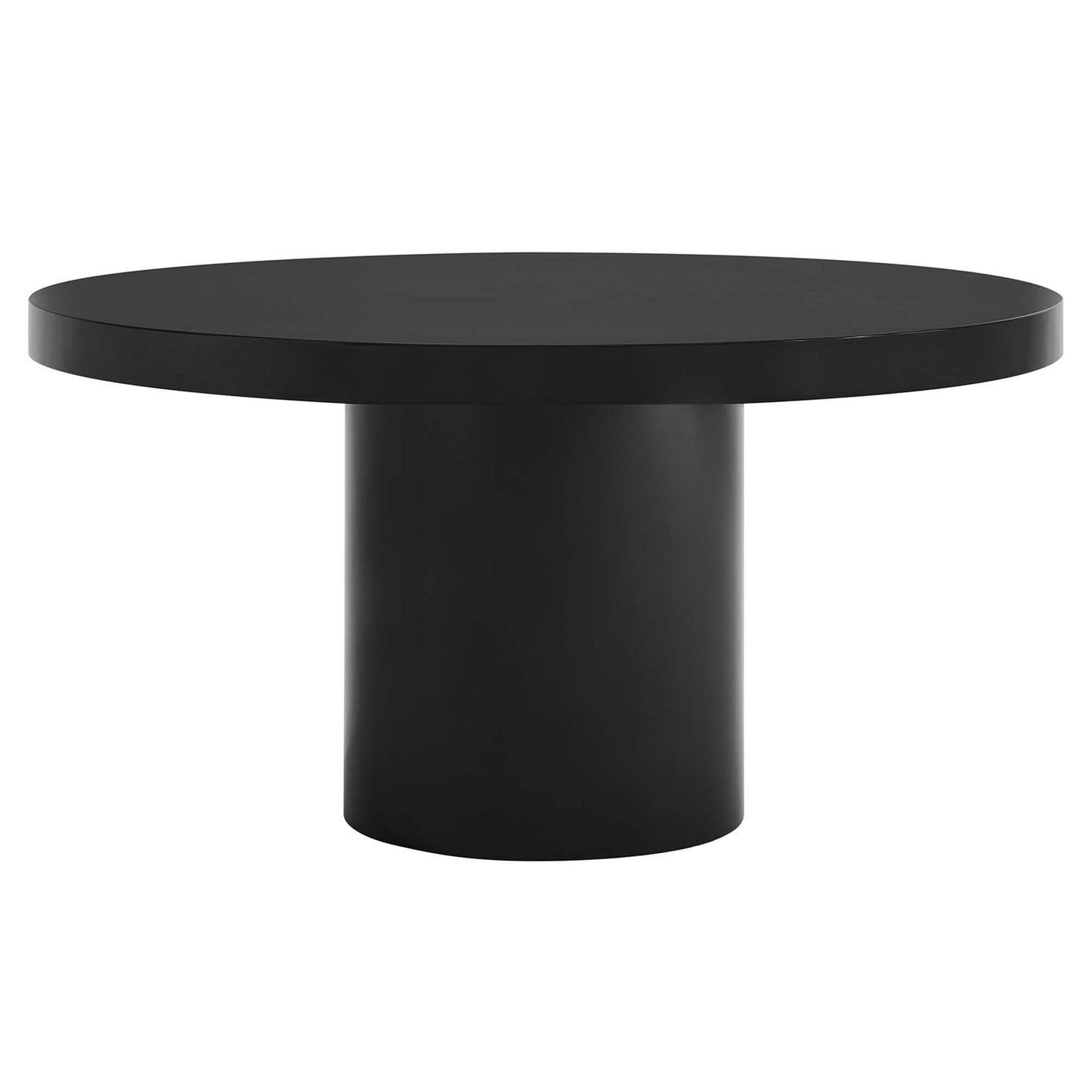Modway Outlet Gratify 60" Round Dining Table by Modway  Bar and Dining Furniture Black - EEI-4910-BLK