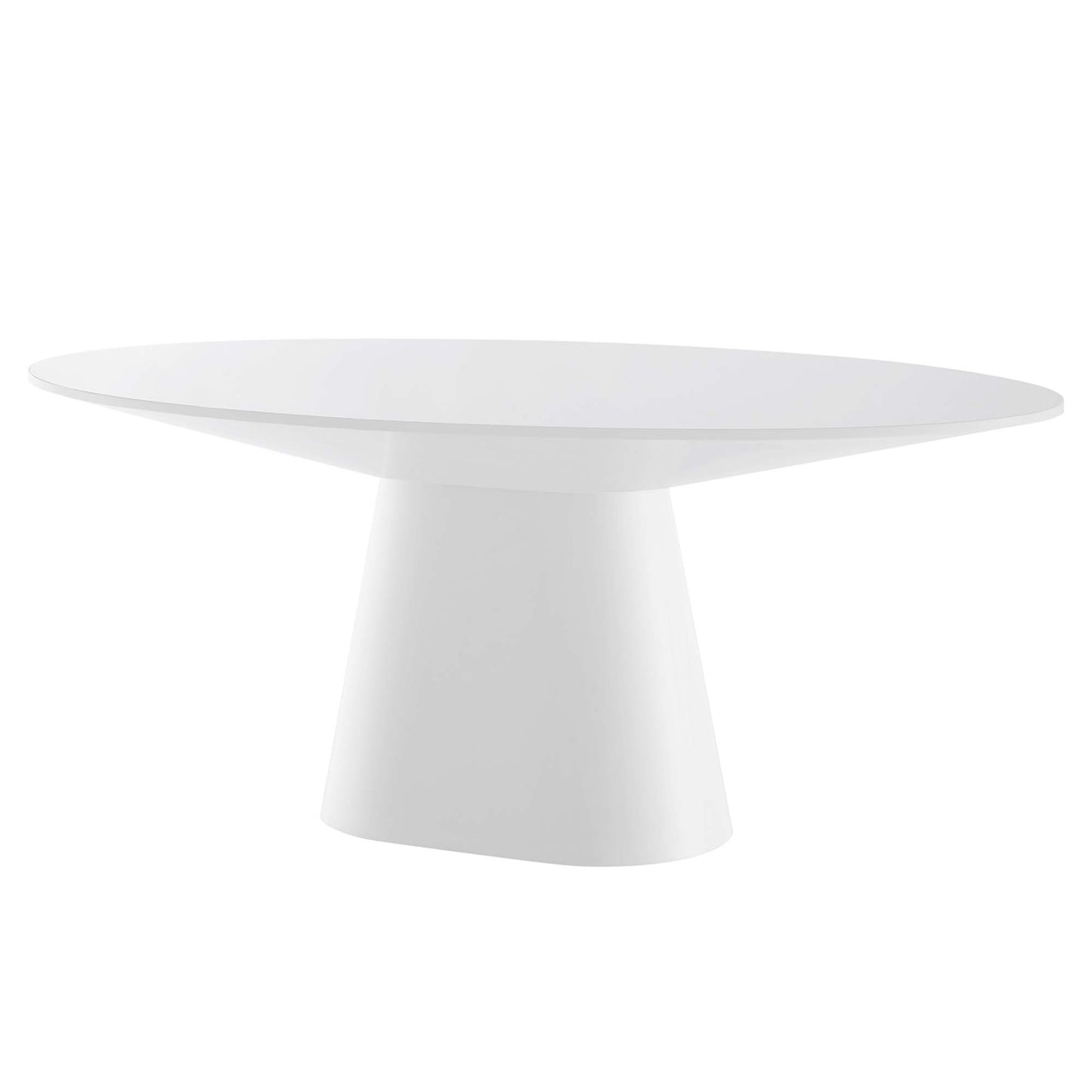 Modway - Provision 75" Oval Dining Table by Modway  Bar and Dining Bar and Dining Tables White - EEI-4912-WHI