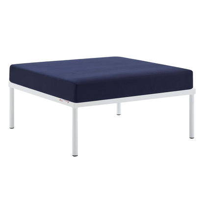 Modway Outlet Harmony Sunbrella? Outdoor Patio Aluminum Ottoman by Modway  Outdoor Furniture Furniture Navy - EEI-4969-NAV