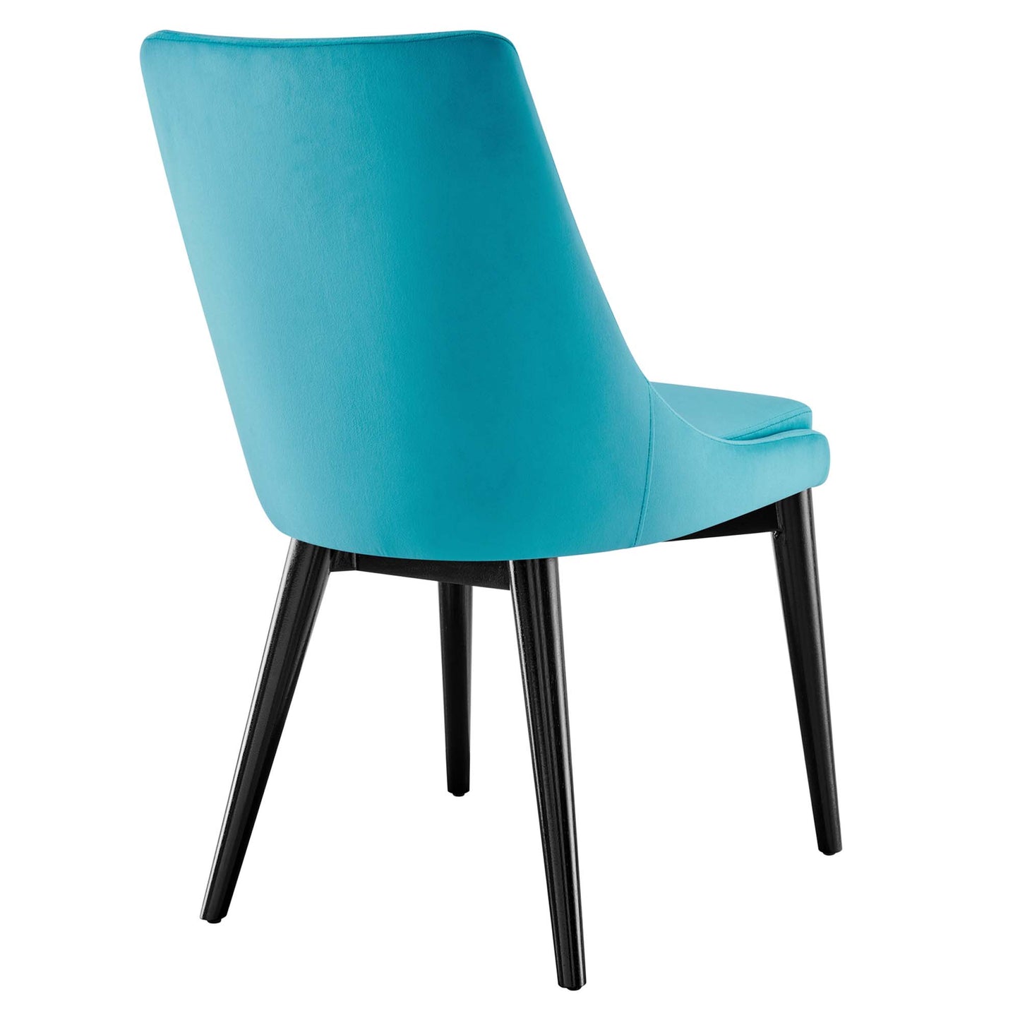 Modway Outlet Viscount Performance Velvet Dining Chair by Modway  Bar and Dining Furniture Blue - EEI-5009-BLU
