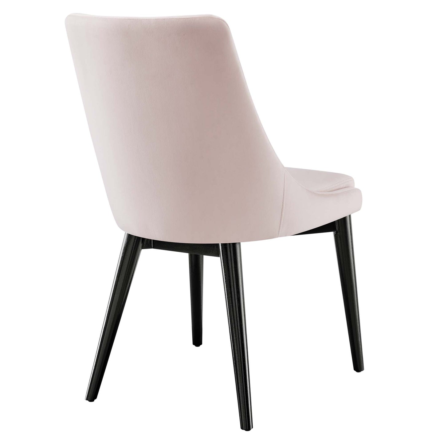 Modway Outlet Viscount Performance Velvet Dining Chair by Modway  Bar and Dining Furniture Pink - EEI-5009-PNK