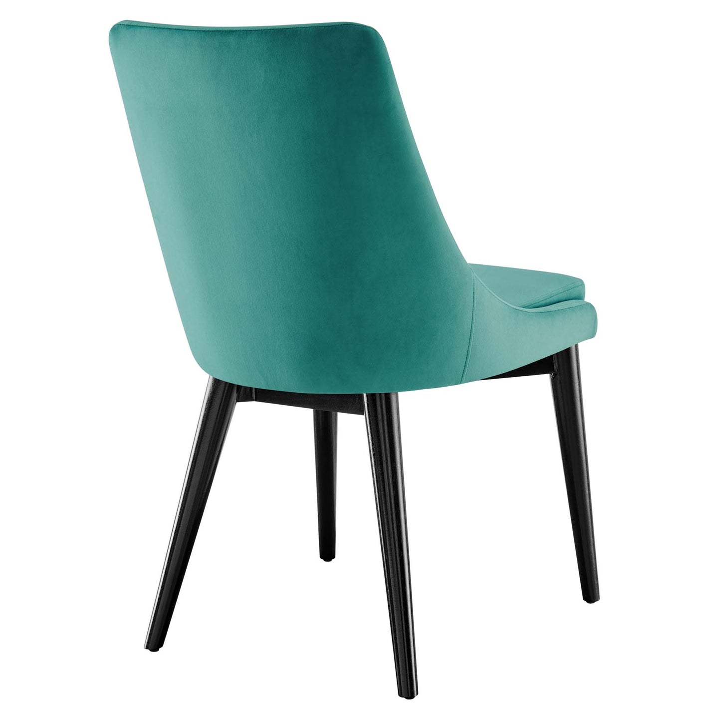 Modway Outlet Viscount Performance Velvet Dining Chair by Modway  Bar and Dining Furniture Teal - EEI-5009-TEA