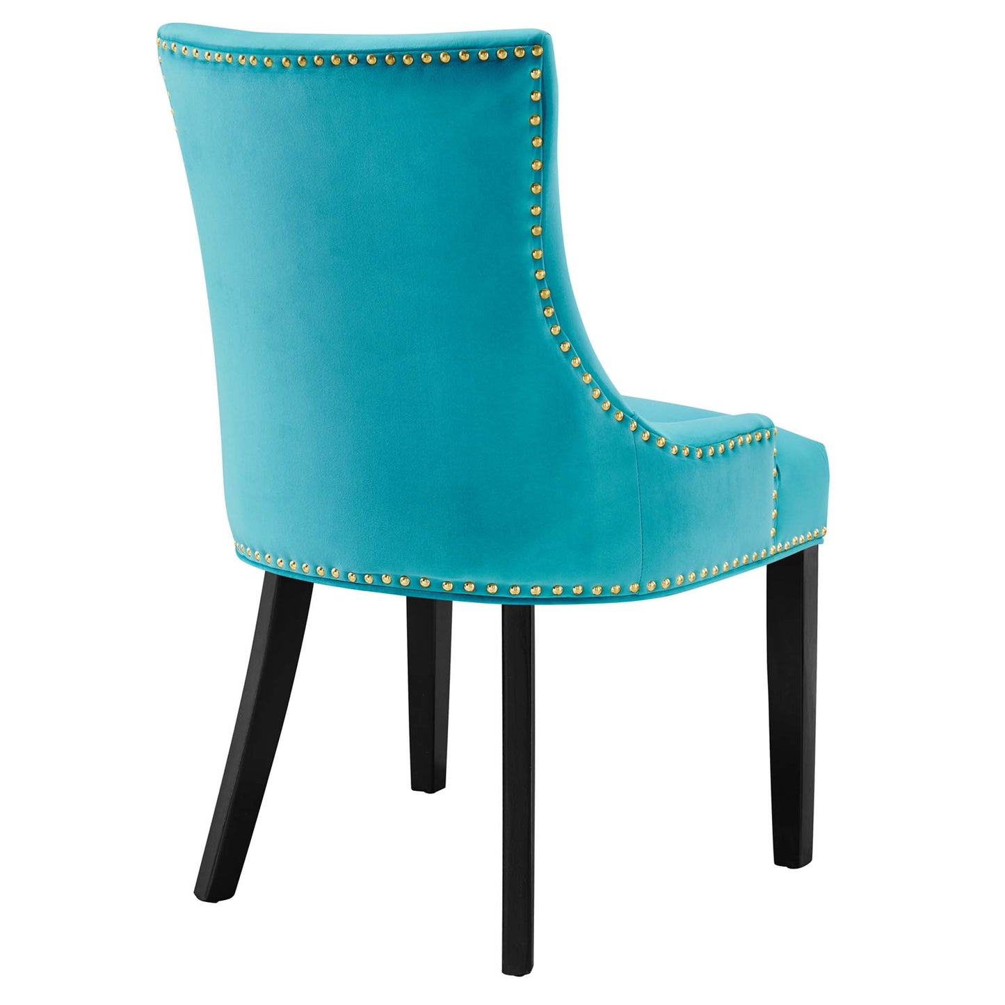 Modway Outlet Marquis Performance Velvet Dining Chairs Set of 2 by Modway  Bar and Dining Furniture Blue - EEI-5010-BLU