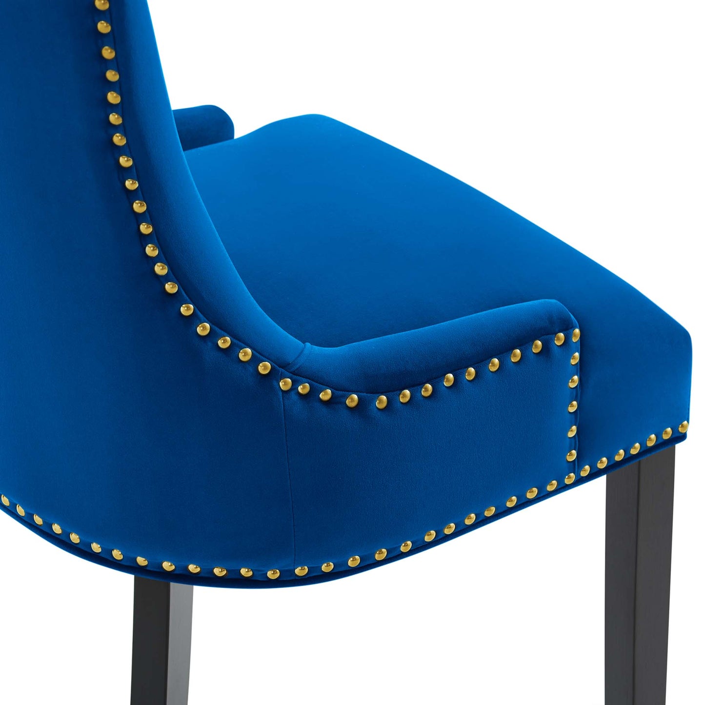 Modway Outlet Marquis Performance Velvet Dining Chairs Set of 2 by Modway  Bar and Dining Furniture Navy - EEI-5010-NAV