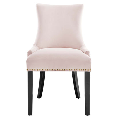 Modway Outlet Marquis Performance Velvet Dining Chairs Set of 2 by Modway  Bar and Dining Furniture Pink - EEI-5010-PNK