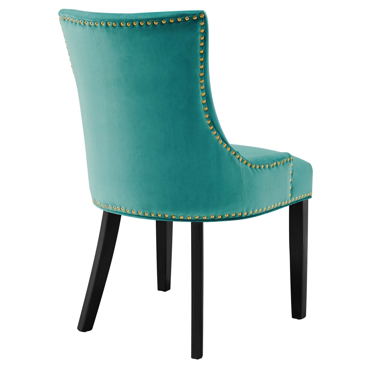 Modway Outlet Marquis Performance Velvet Dining Chairs Set of 2 by Modway  Bar and Dining Furniture Teal - EEI-5010-TEA