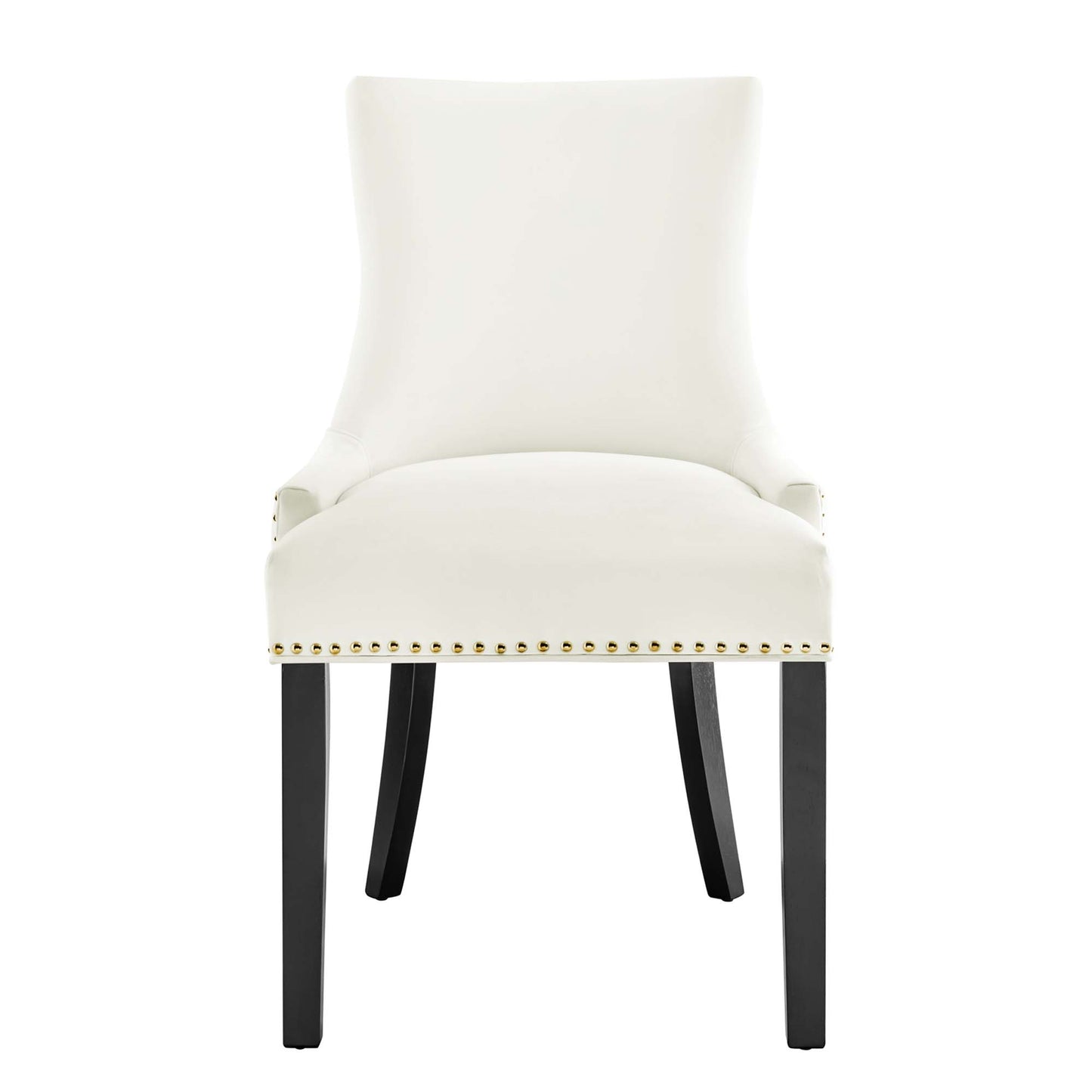 Modway Outlet Marquis Performance Velvet Dining Chairs Set of 2 by Modway  Bar and Dining Furniture White - EEI-5010-WHI