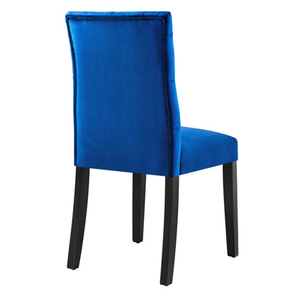 Modway Outlet Duchess Performance Velvet Dining Chairs Set of 2 by Modway  Bar and Dining Furniture Navy - EEI-5011-NAV