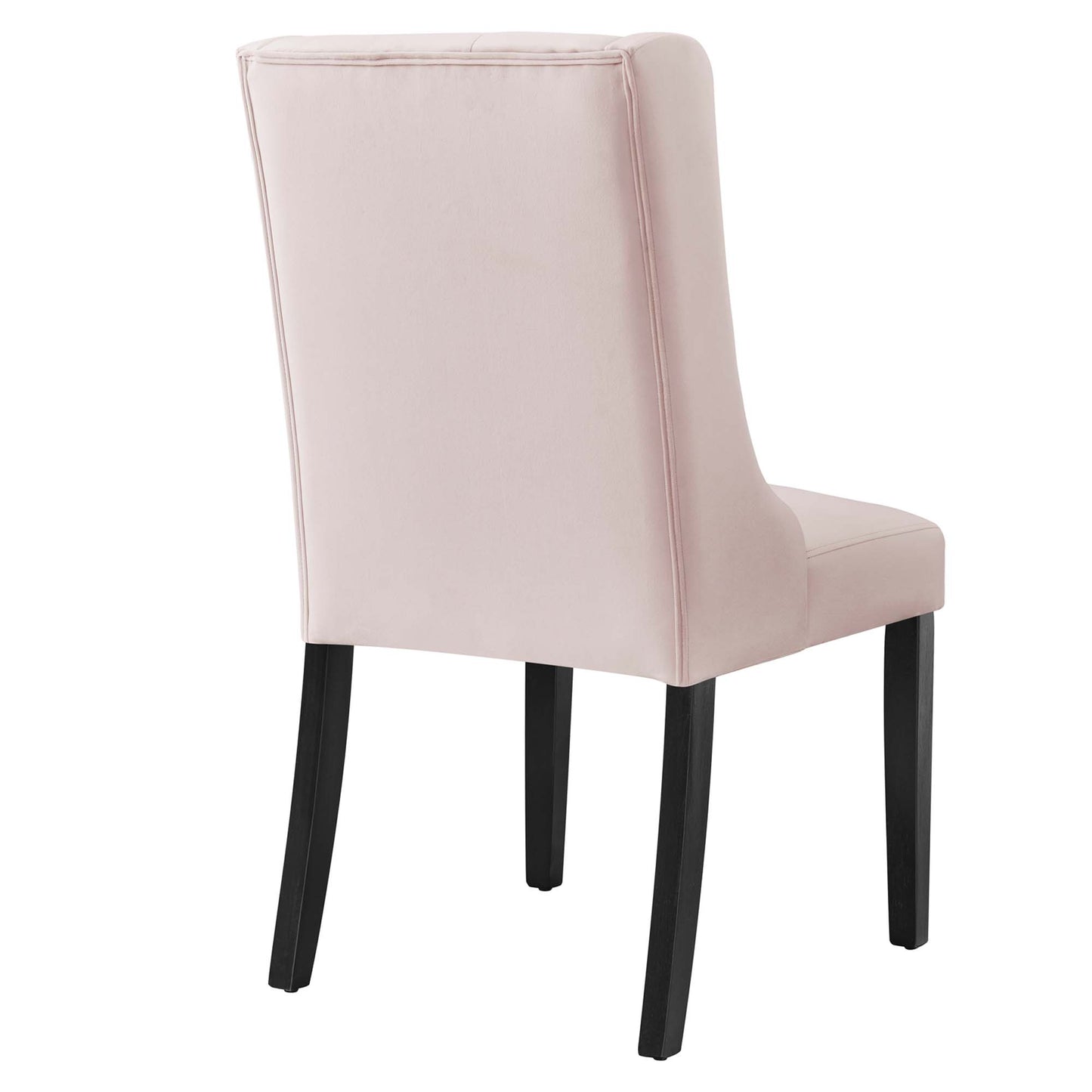 Modway Outlet Baronet Performance Velvet Dining Chairs Set of 2 by Modway  Bar and Dining Furniture Pink - EEI-5013-PNK