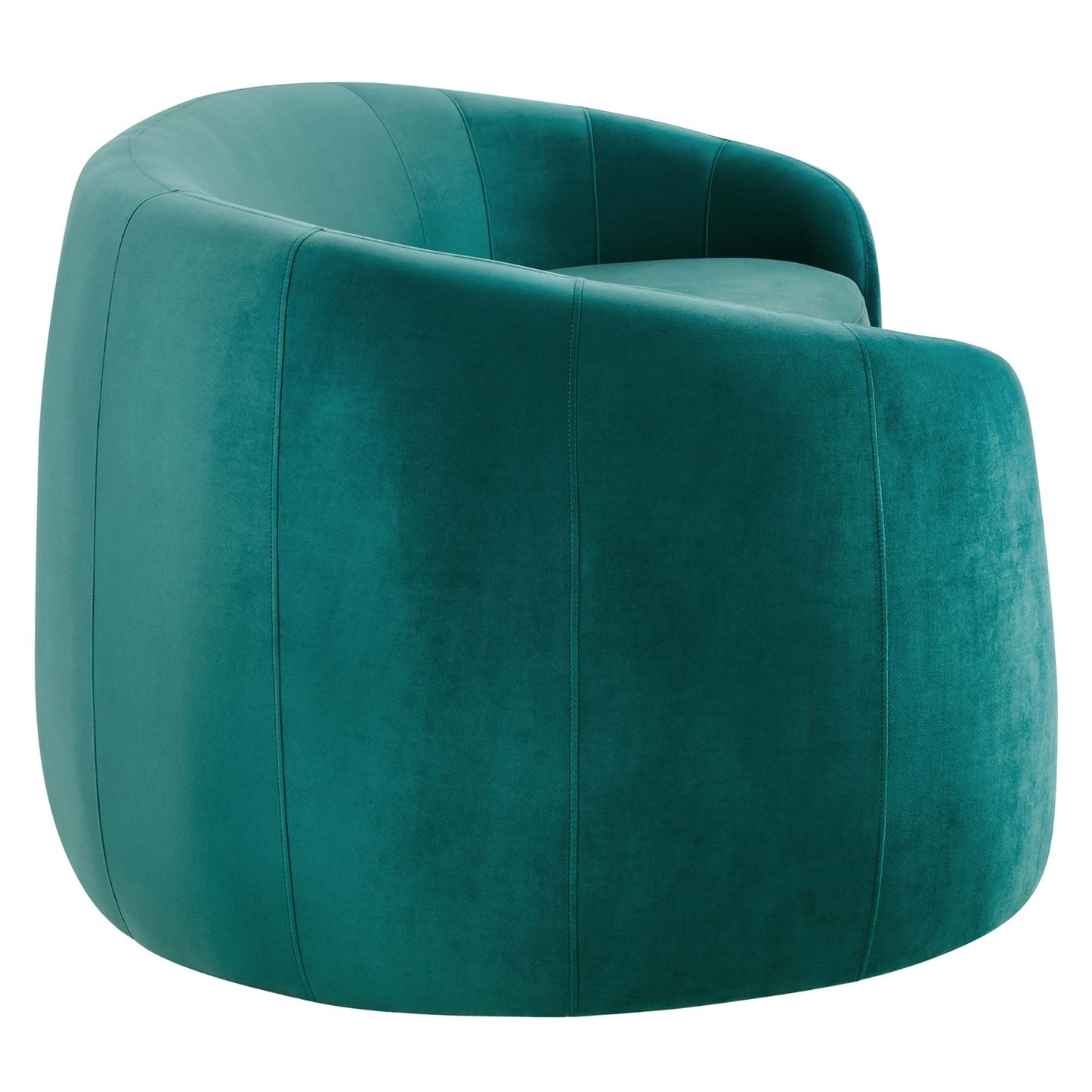 Modway Outlet Contessa Performance Velvet Sofa by Modway  Living Room Furniture Teal - EEI-5018-TEA