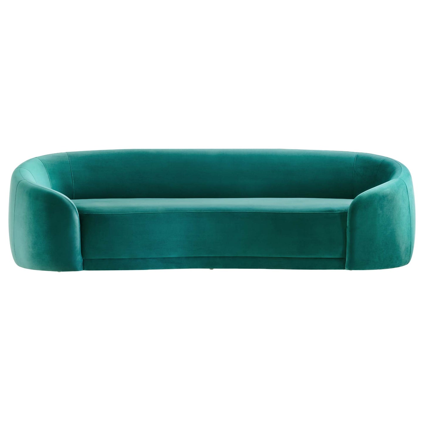 Modway Outlet Contessa Performance Velvet Sofa by Modway  Living Room Furniture Teal - EEI-5018-TEA