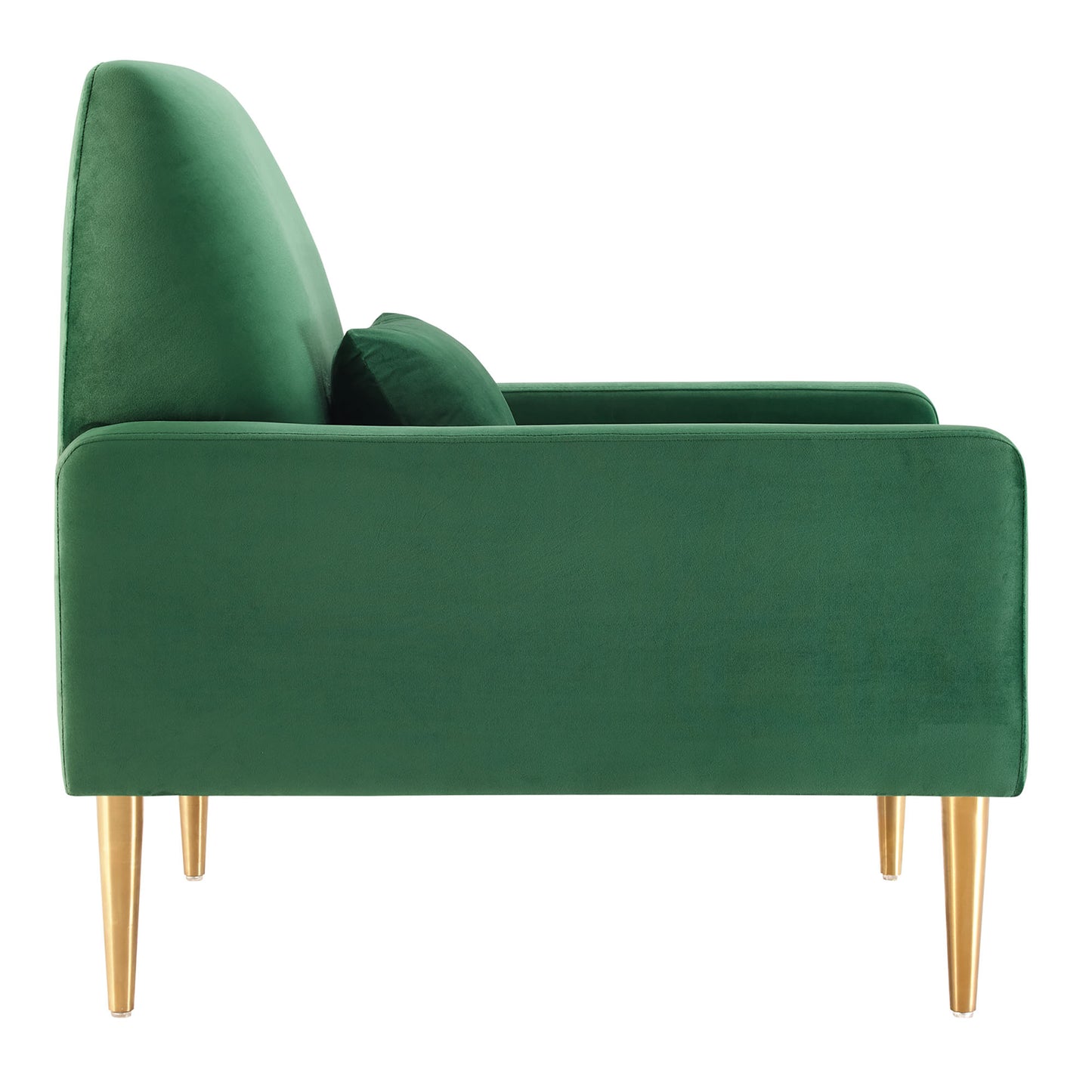 Modway Outlet Liliana Performance Velvet Armchair by Modway  Living Room Furniture Emerald - EEI-5021-EME
