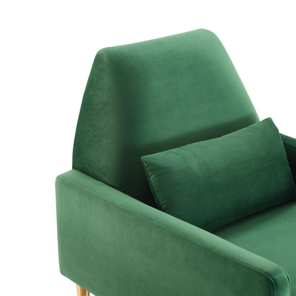 Modway Outlet Liliana Performance Velvet Armchair by Modway  Living Room Furniture Emerald - EEI-5021-EME