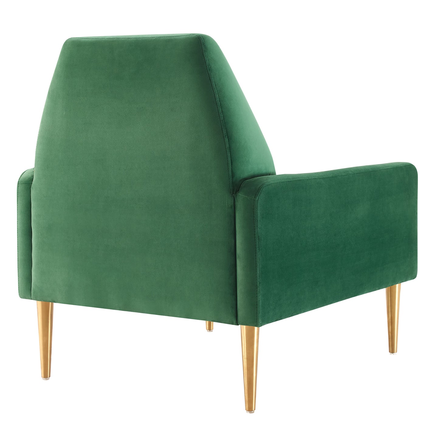 Modway Outlet Liliana Performance Velvet Armchair by Modway  Living Room Furniture Emerald - EEI-5021-EME