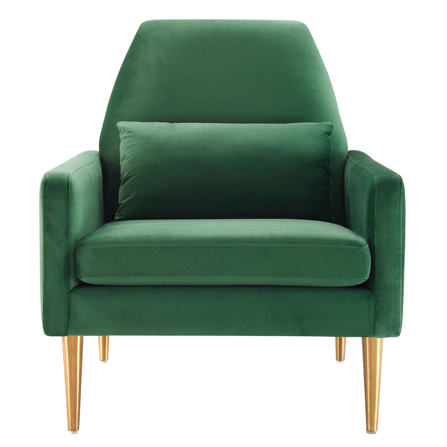 Modway Outlet Liliana Performance Velvet Armchair by Modway  Living Room Furniture Emerald - EEI-5021-EME