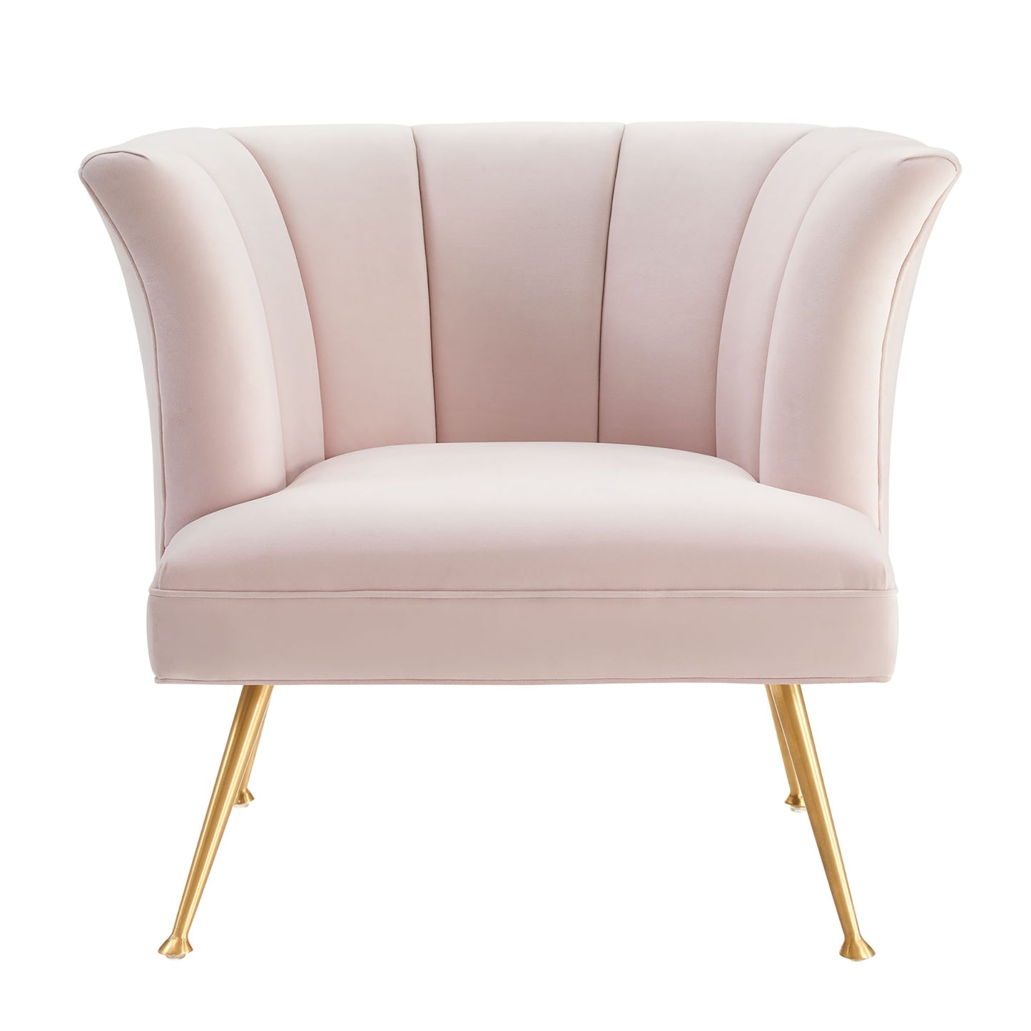 Modway Outlet Veronica Channel Tufted Performance Velvet Armchair by Modway  Living Room Furniture Pink - EEI-5023-PNK