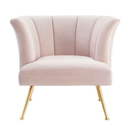 Modway Outlet Veronica Channel Tufted Performance Velvet Armchair by Modway  Living Room Furniture Pink - EEI-5023-PNK