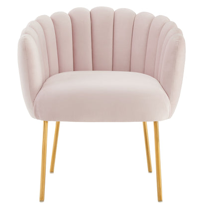 Modway Outlet Sanna Channel Tufted Performance Velvet Armchair by Modway  Living Room Furniture Pink - EEI-5024-PNK