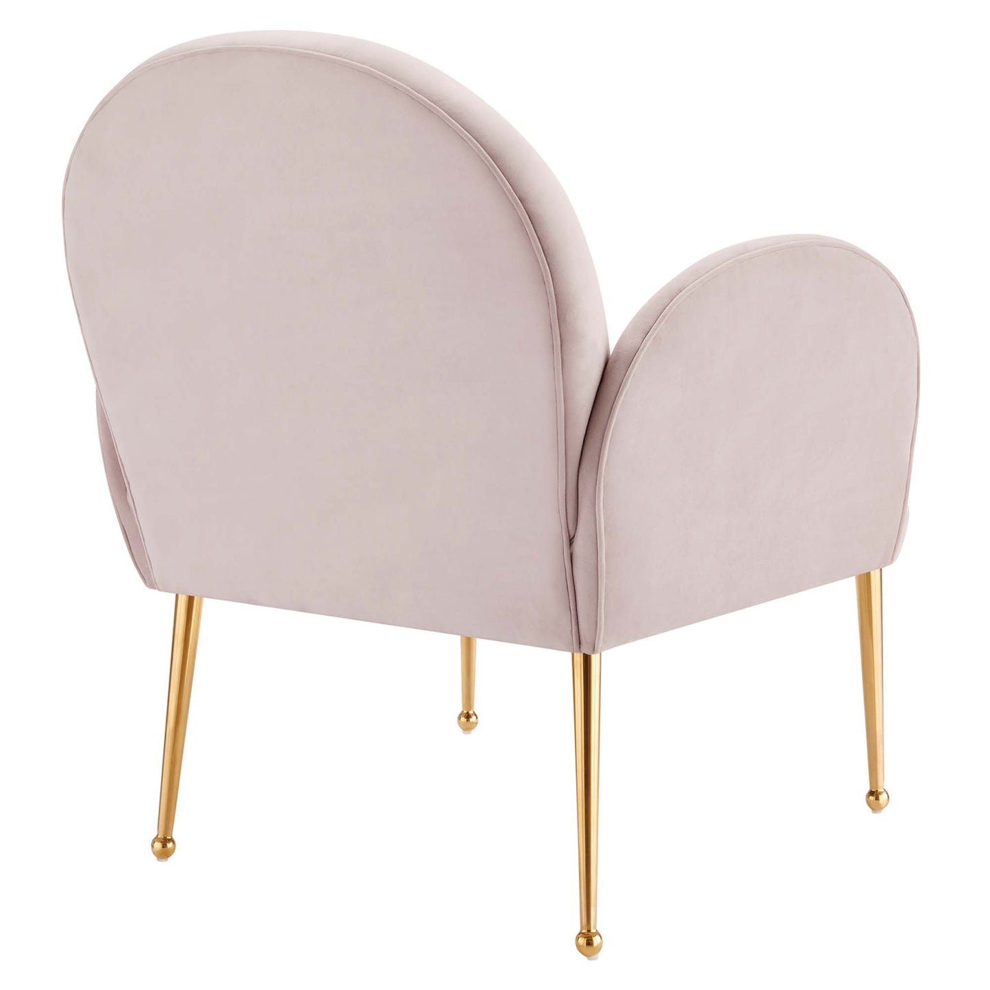 Modway Outlet Transcend Performance Velvet Armchair by Modway  Living Room Furniture Pink - EEI-5026-PNK