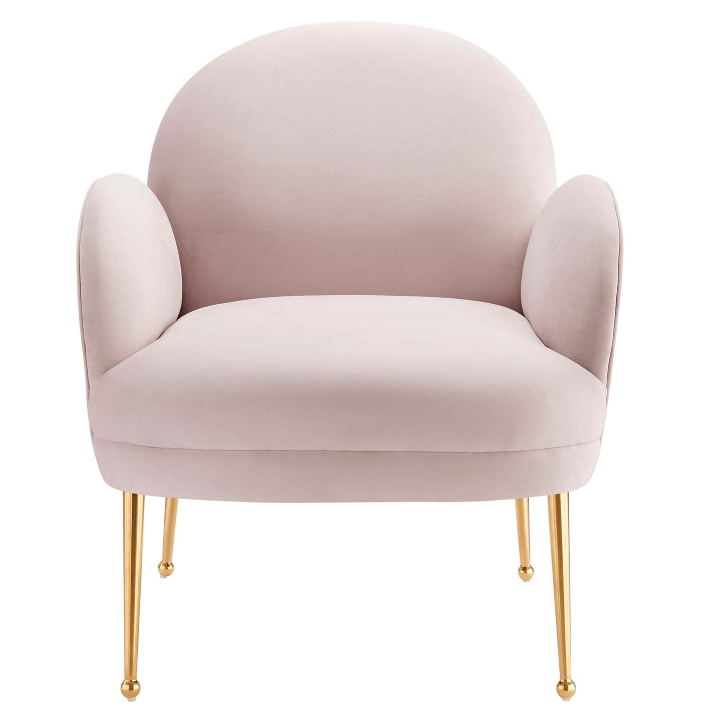 Modway Outlet Transcend Performance Velvet Armchair by Modway  Living Room Furniture Pink - EEI-5026-PNK