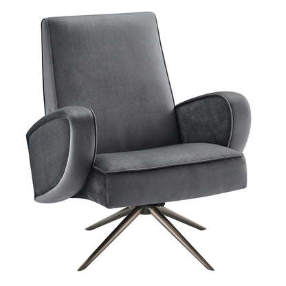 Modway Outlet Superior Performance Velvet Swivel Chair by Modway  Living Room Furniture Gray - EEI-5027-GRY