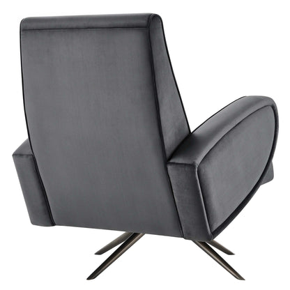 Modway Outlet Superior Performance Velvet Swivel Chair by Modway  Living Room Furniture Gray - EEI-5027-GRY
