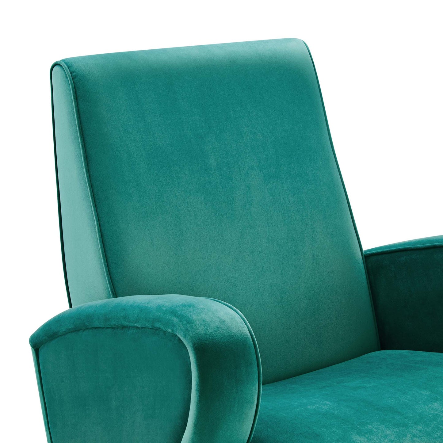 Modway Outlet Superior Performance Velvet Swivel Chair by Modway  Living Room Furniture Teal - EEI-5027-TEA