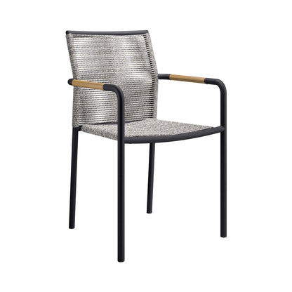 Modway - Serenity Outdoor Patio Armchairs Set of 2 by Modway  Outdoor Furniture Bar and Dining Gray - EEI-5036-LGR