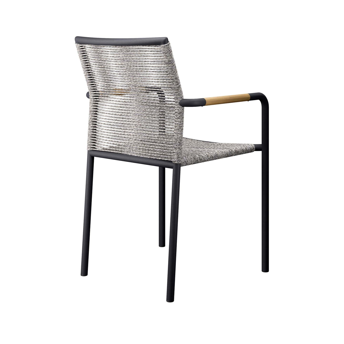 Modway - Serenity Outdoor Patio Armchairs Set of 2 by Modway  Outdoor Furniture Bar and Dining Gray - EEI-5036-LGR