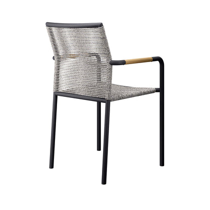 Modway - Serenity Outdoor Patio Armchairs Set of 2 by Modway  Outdoor Furniture Bar and Dining Gray - EEI-5036-LGR