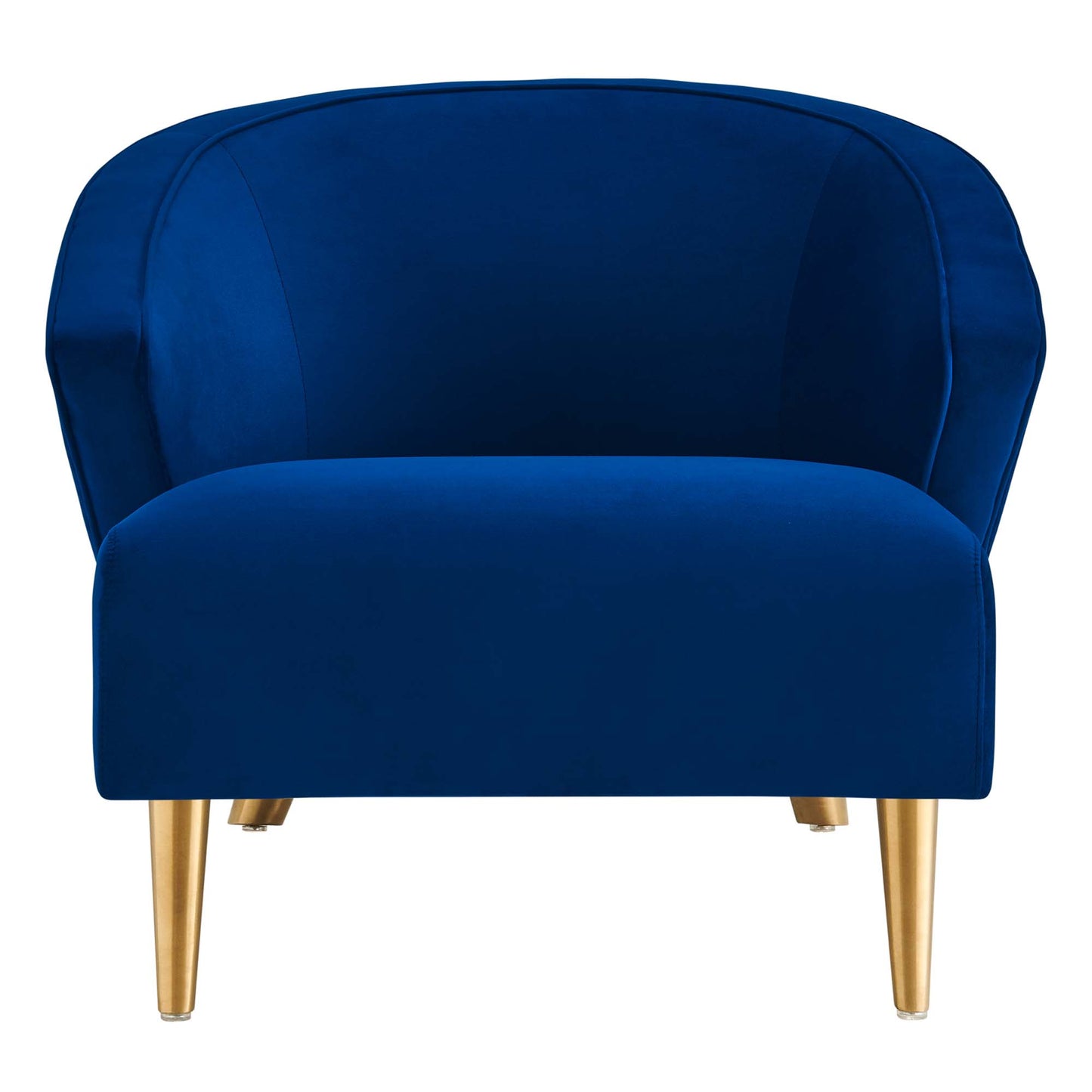 Modway Outlet Odyssey Performance Velvet Armchair by Modway  Living Room Furniture Navy - EEI-5038-NAV