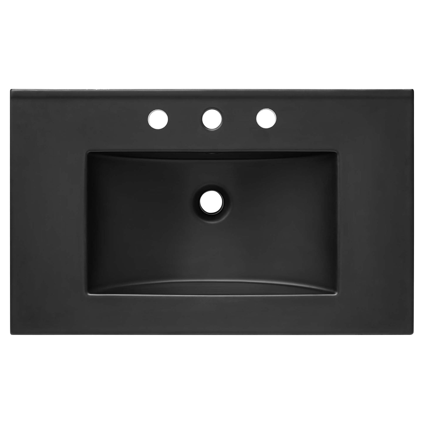 Modway - Cayman 30" Bathroom Sink by Modway  Bathroom Vanities Black - EEI-5070-BLK