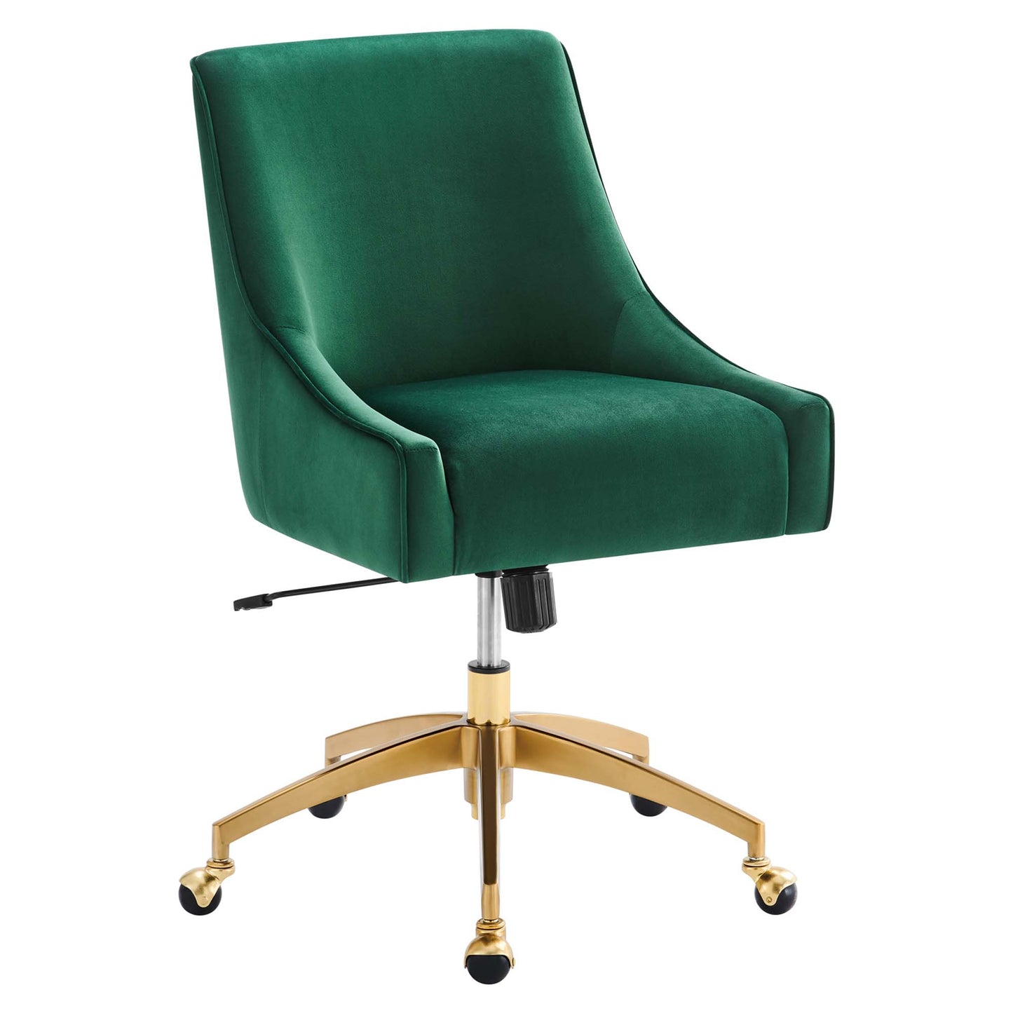Modway Outlet Discern Performance Velvet Office Chair by Modway  Office Furniture Furniture Green - EEI-5079-GRN