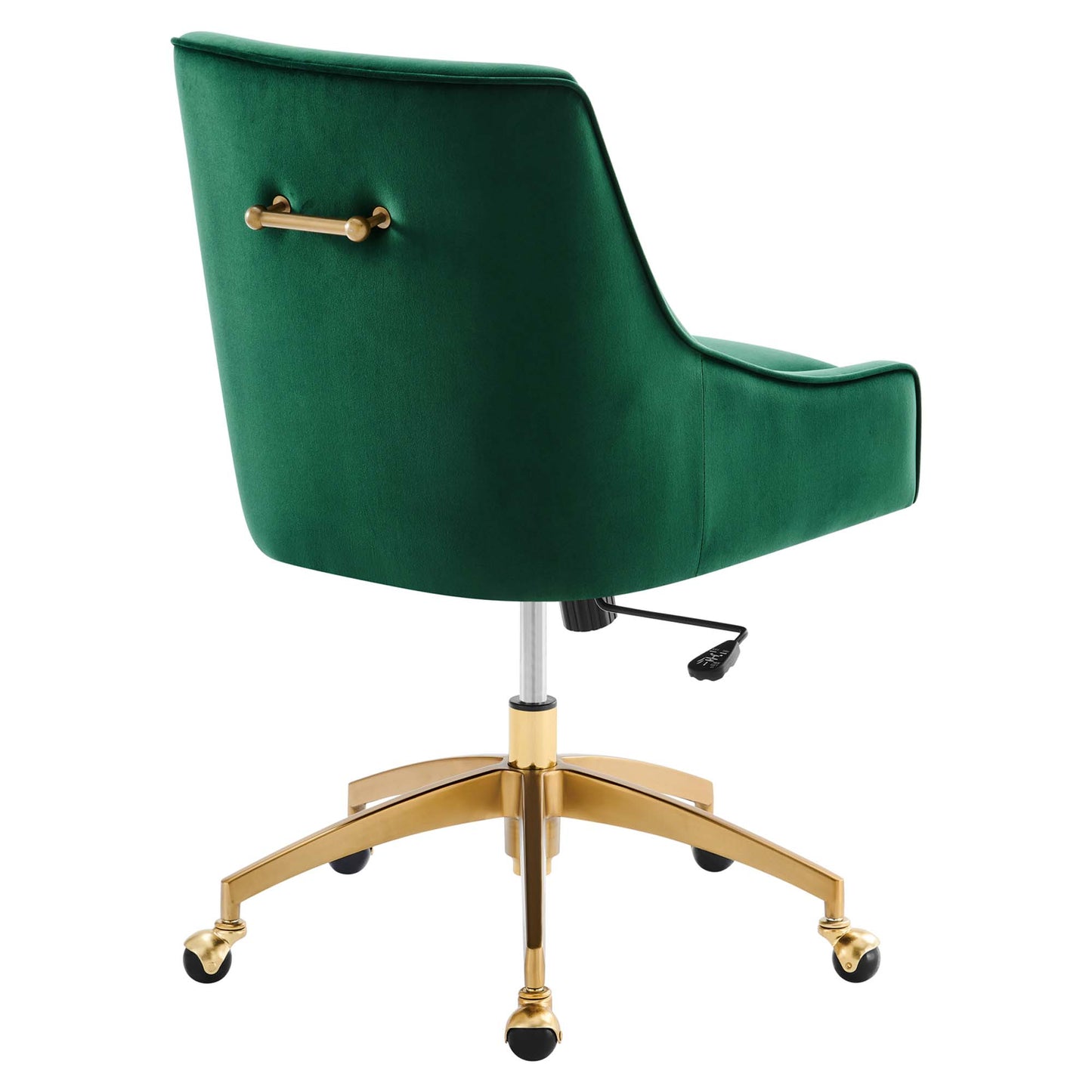 Modway Outlet Discern Performance Velvet Office Chair by Modway  Office Furniture Furniture Green - EEI-5079-GRN
