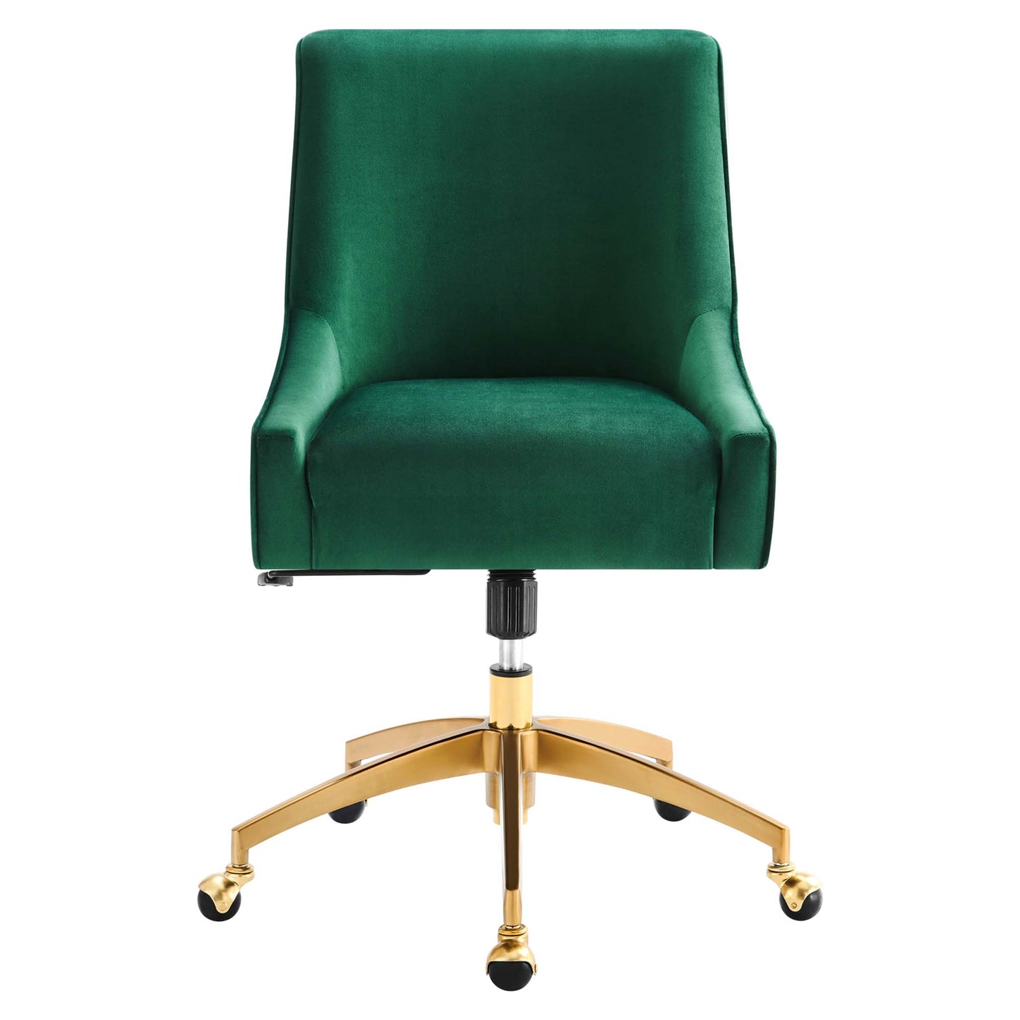 Modway Outlet Discern Performance Velvet Office Chair by Modway  Office Furniture Furniture Green - EEI-5079-GRN